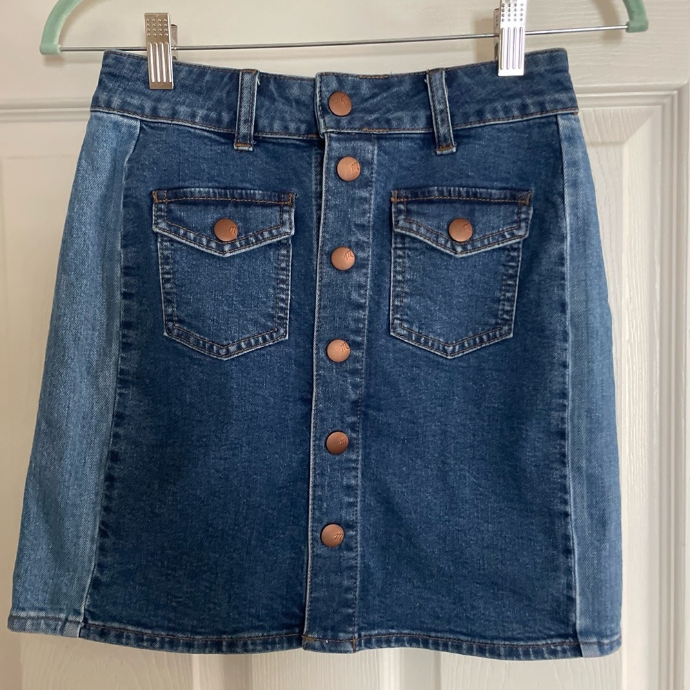Madewell Denim‎ Skirt Size 24